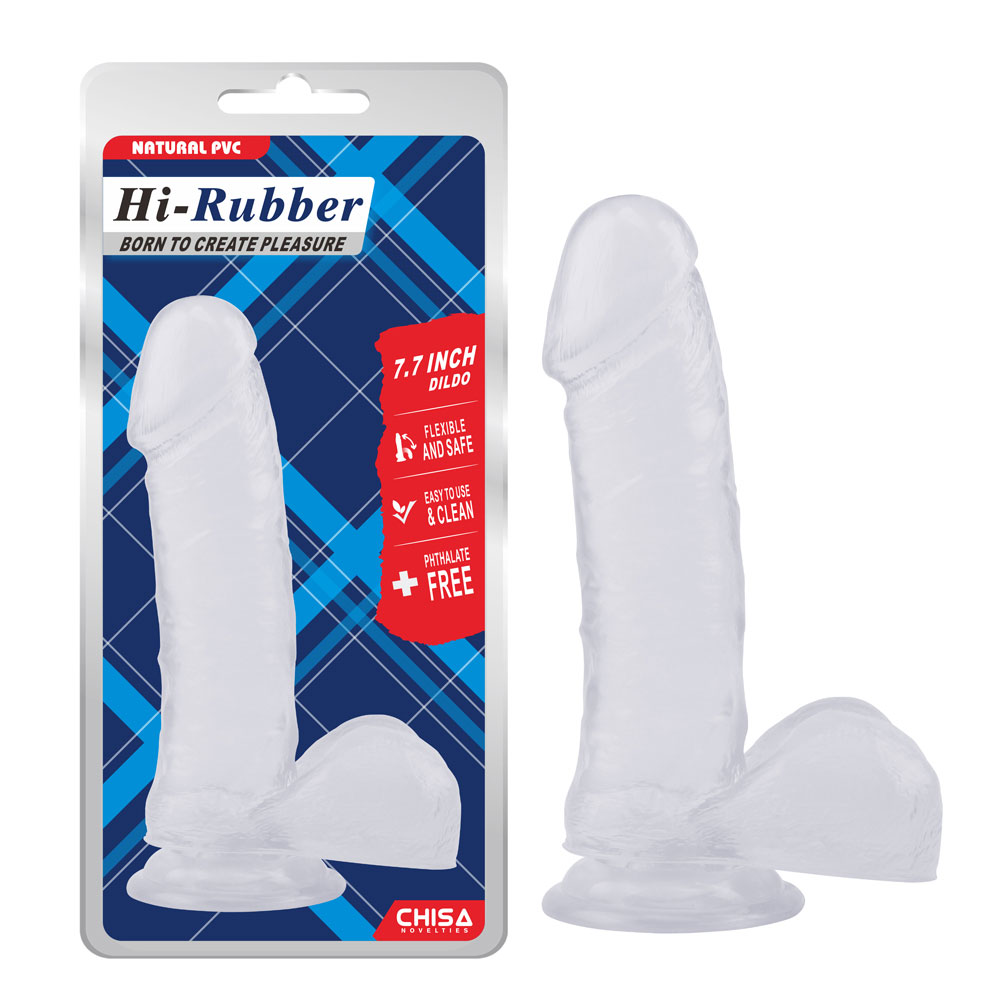 7.7 Inse Dildo-Clear